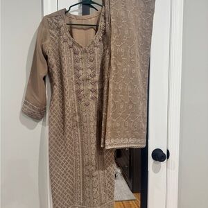 Indian kurta Pakistani dress 3 piece